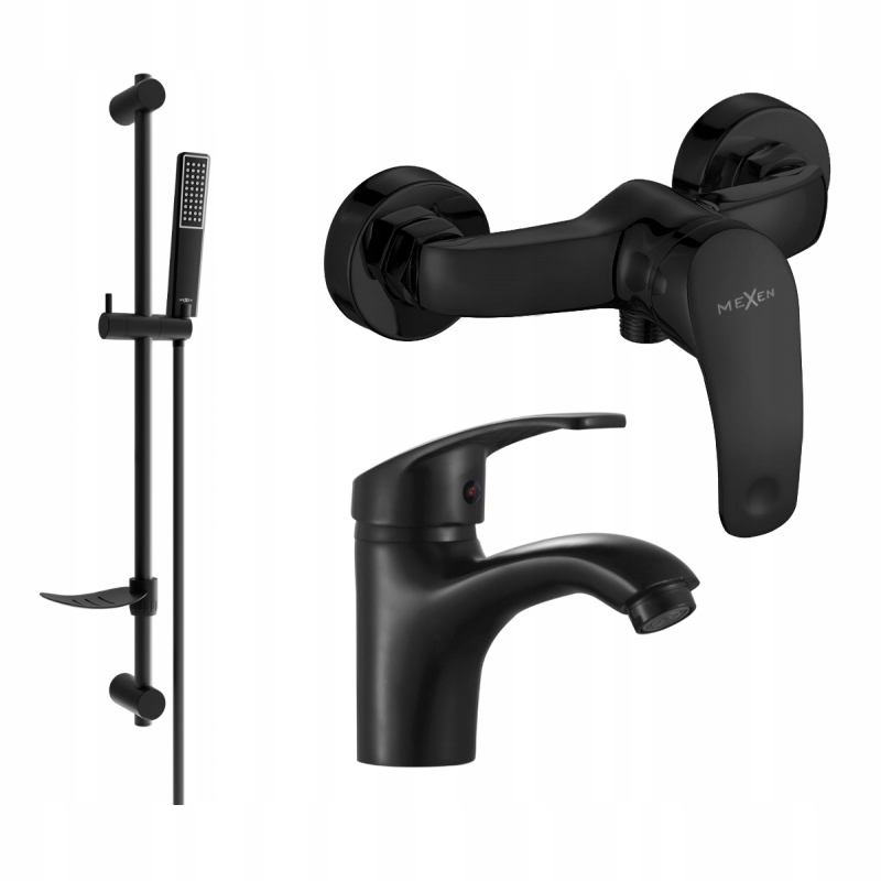 Mexen Fabia DF72 sptchová sada, Černá