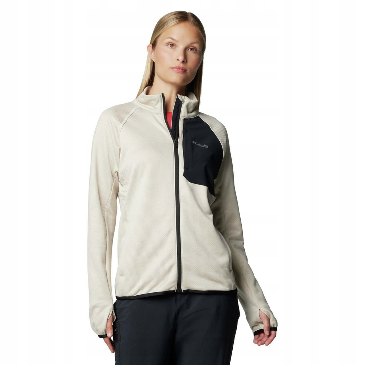 Bluza Columbia Titanium Triple Canyon Grid Fleece II Full Zip dark stone M