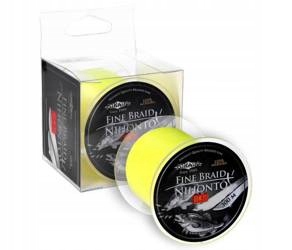 Plecionka Nihonto Fine Braid 0.45 Fluo Żółta 300M