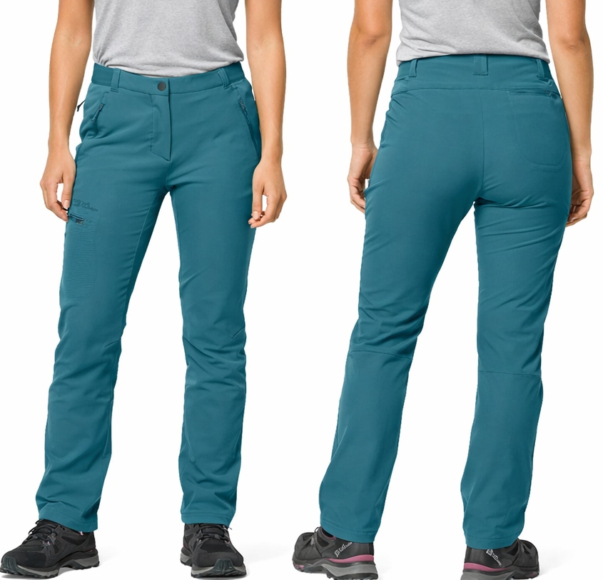 Jack Wolfskin Geigelstein Damskie Spodnie Trekkingowe Turystyczne W Góry 42