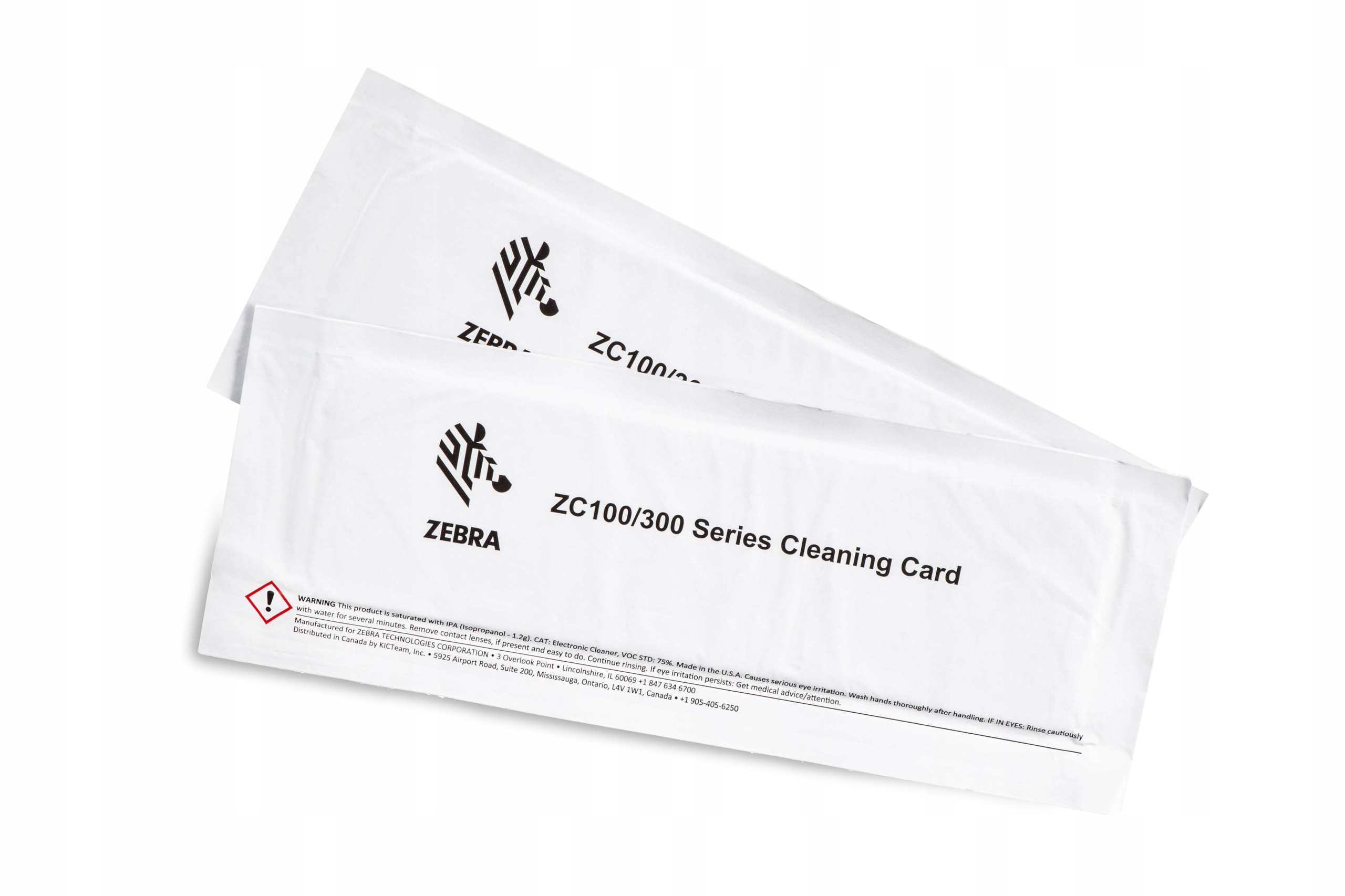 Čisticí sada pro Zebra ZC100 ZC300 5 karet