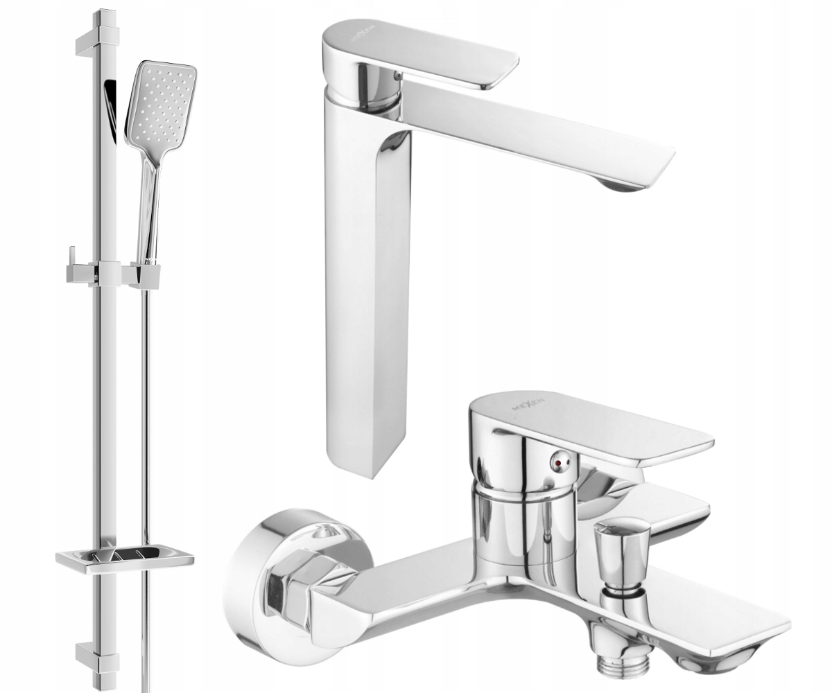 Mexen Alexa DQ62 vanová souprava s chromovým povrchem 71213DQ62-00