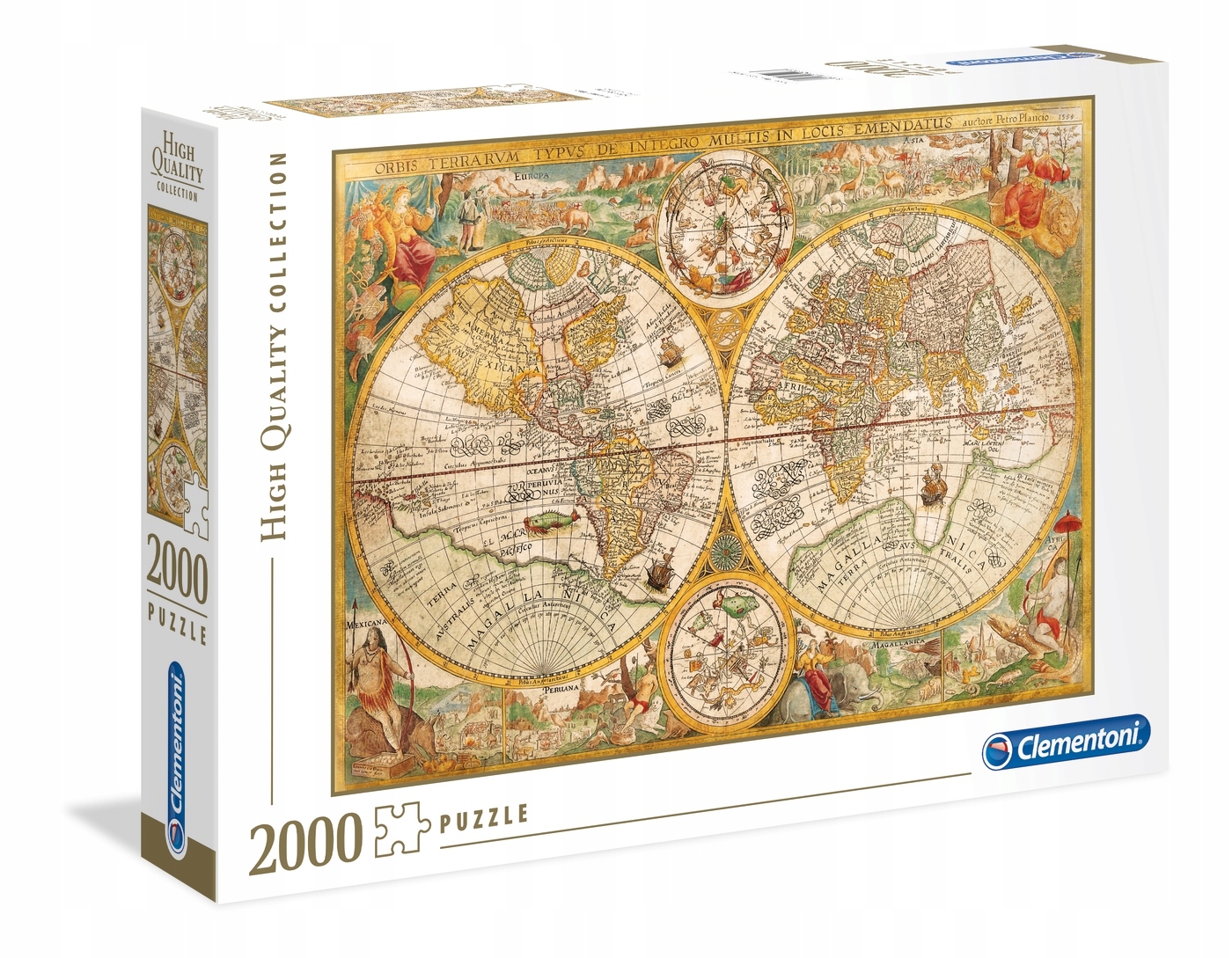 

Clementoni 32557 Puzzle 2000 El. Mapa Starożytna