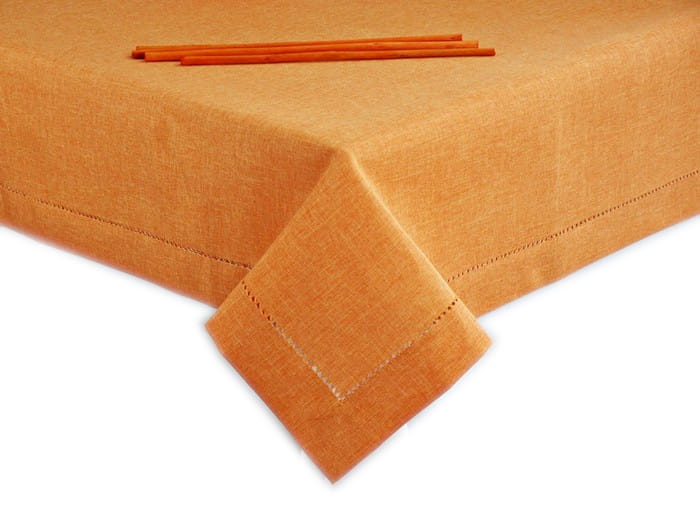 

Obrus z mereżką 130x180 cm pomarańczowy