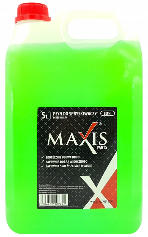 

Letni Płyn Do Spryskiwaczy Pachnący Maxis Parts 5L