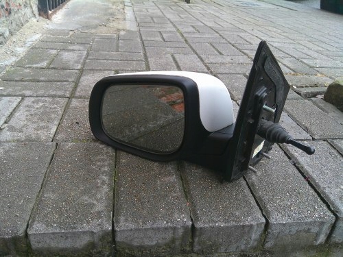 KIA PICANTO II 12+ LEWE RĘCZNE LUSTERKO ORYGINAŁ