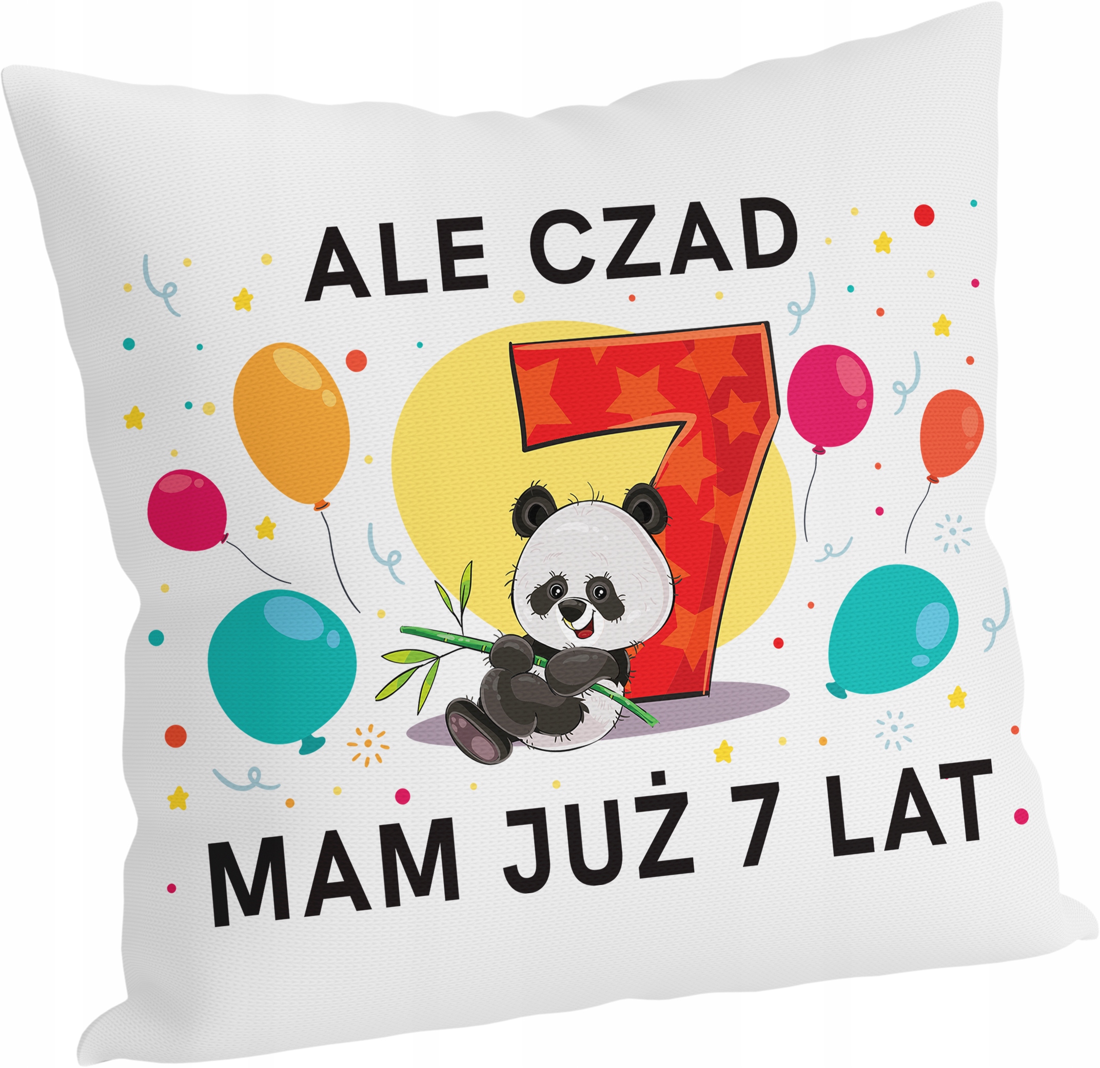 

Poduszka 40x40 Urodziny 7 Lat Dziecko