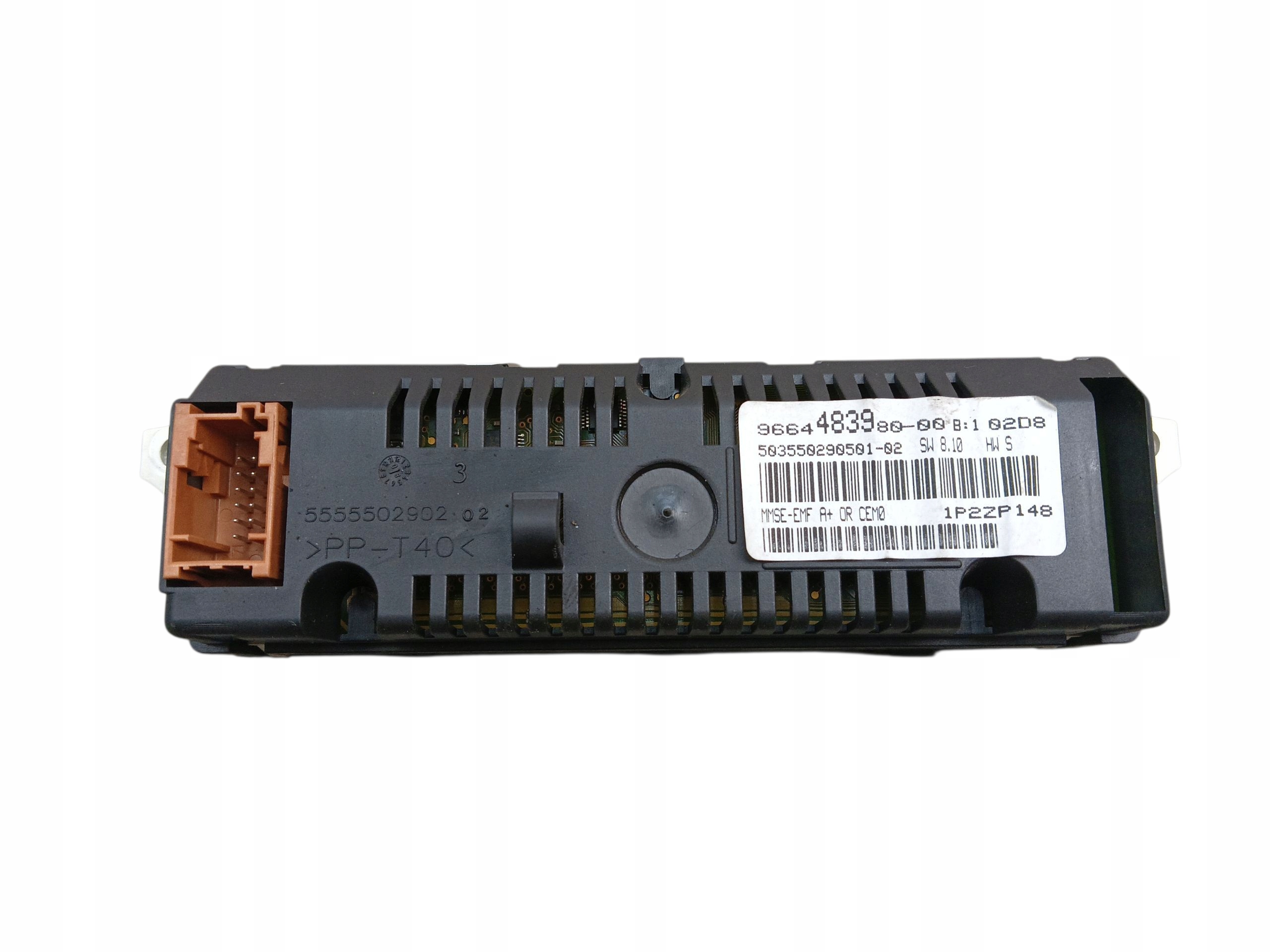 display clock EKRAN RADIA PEUGEOT 207 9664483980