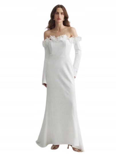 Shein S Dlouhým Rukávem A Odhalenými Rameny 36 1KS