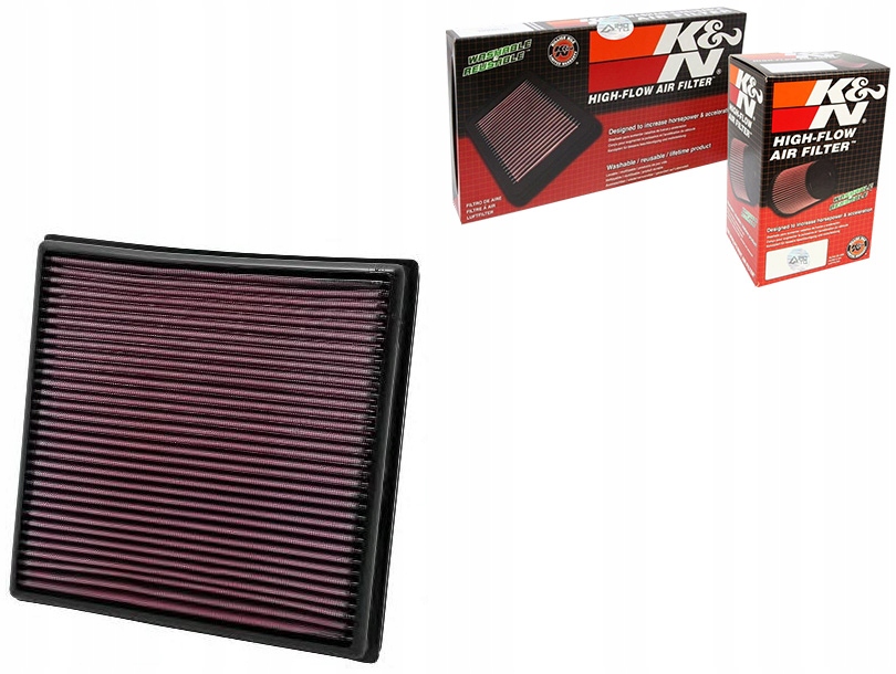 33-2964 - KN Filters спортивный воздушный фильтр внешняя длина