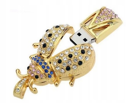 Pendrive Usb 16 Gb Damski Naszyjnik Biedronka 570