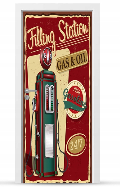 Okleina nálepka na vnější dveře Nábytková samolepicí Snadné Lepení