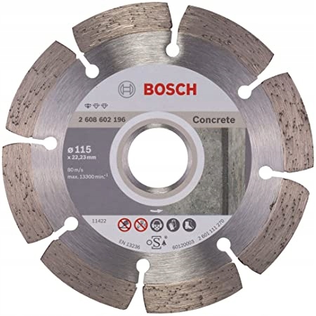Tarcza diamentowa tnąca do cięcia beton 115 Bosch