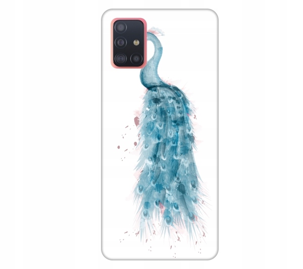 

Etui pokrowiec do Samsung Galaxy A51 Ptak paw akwa