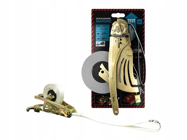 Quickloader Retractable 1200kg 4m x 25mm