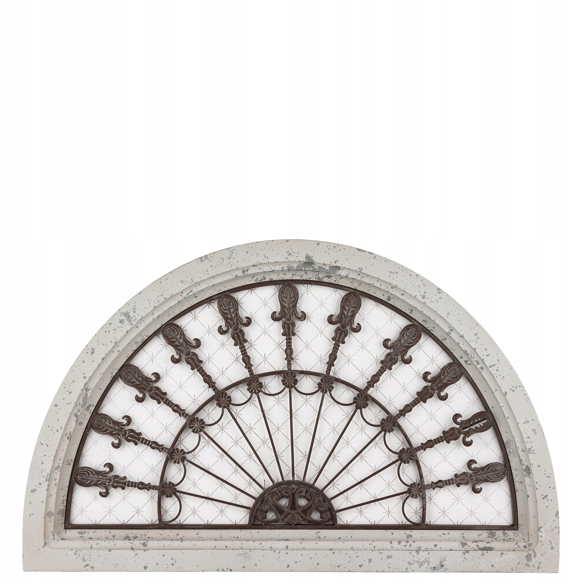 Nástenná Dekorácia Provensálska drevená kovová