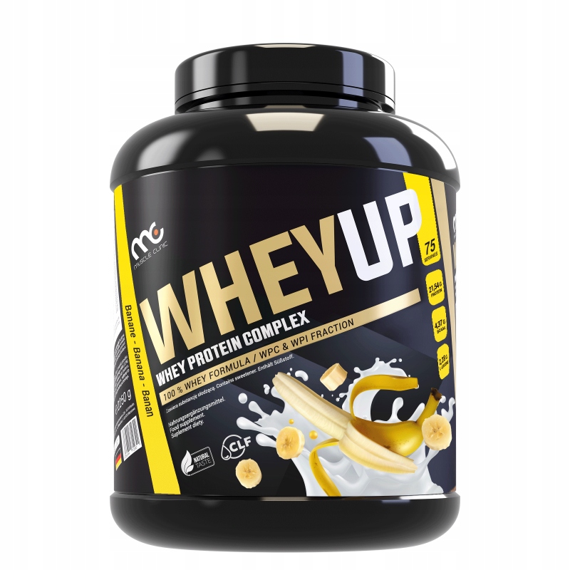 Muscle Clinic Whey Up 2250 g Wpc syrovátkový koncentrát čistý Top