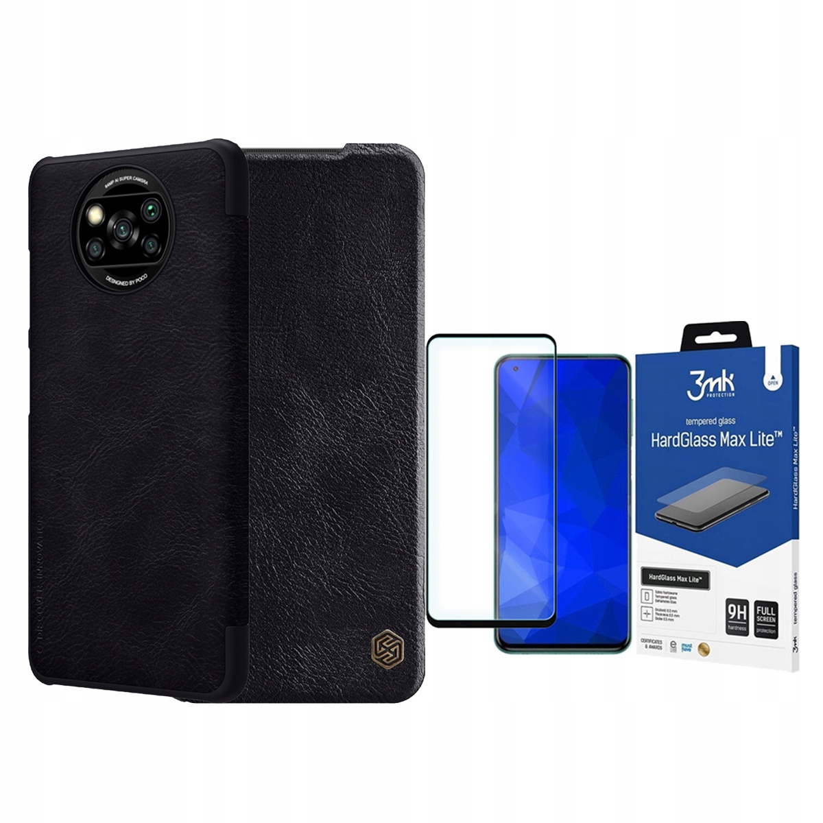

Nillkin Etui Do Xiaomi Poco X3 Nfc + Szkło 3MK