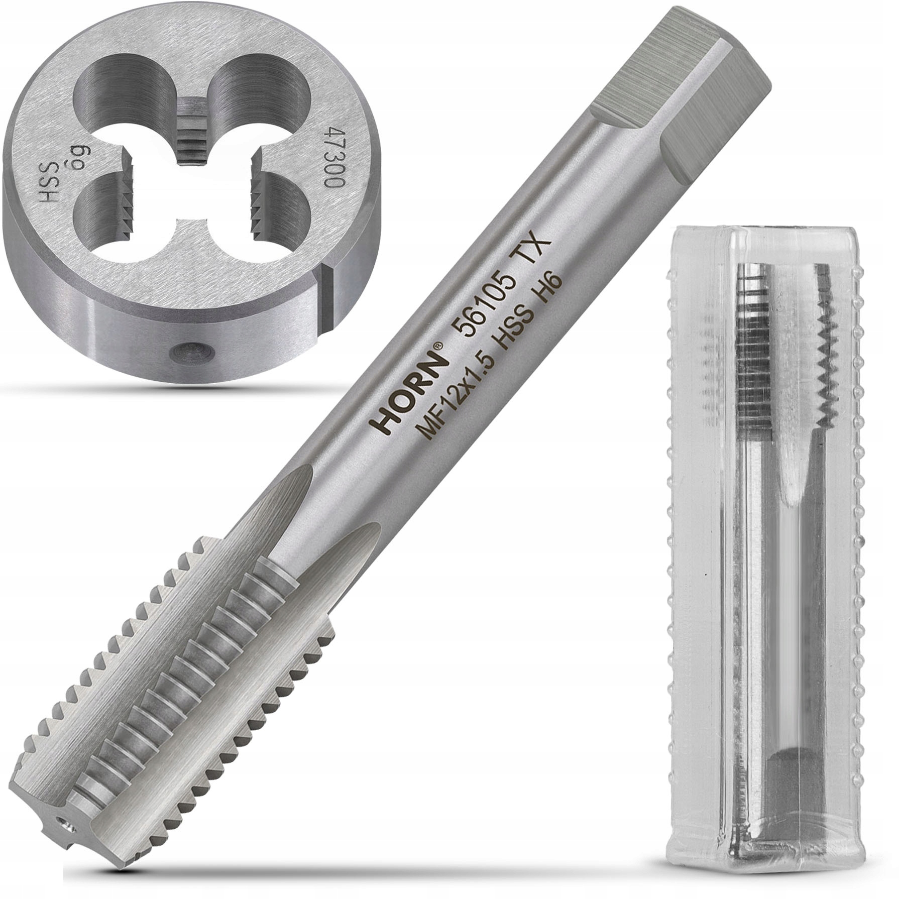 

Gwintownik Ręczny M12x1.5 DIN-2181/1P Narzynka