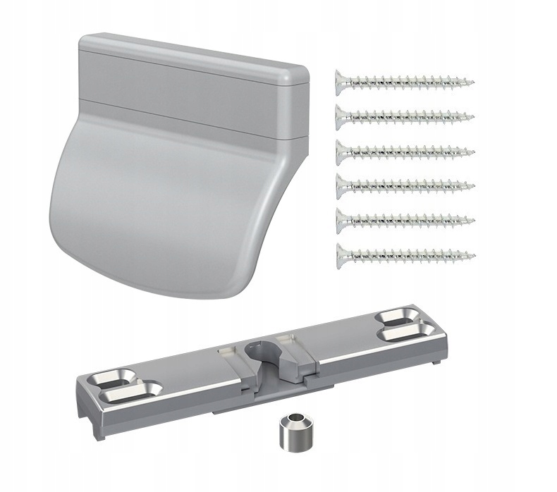 

zatrzask balkonowy pochwyt okna szary Ral 7035