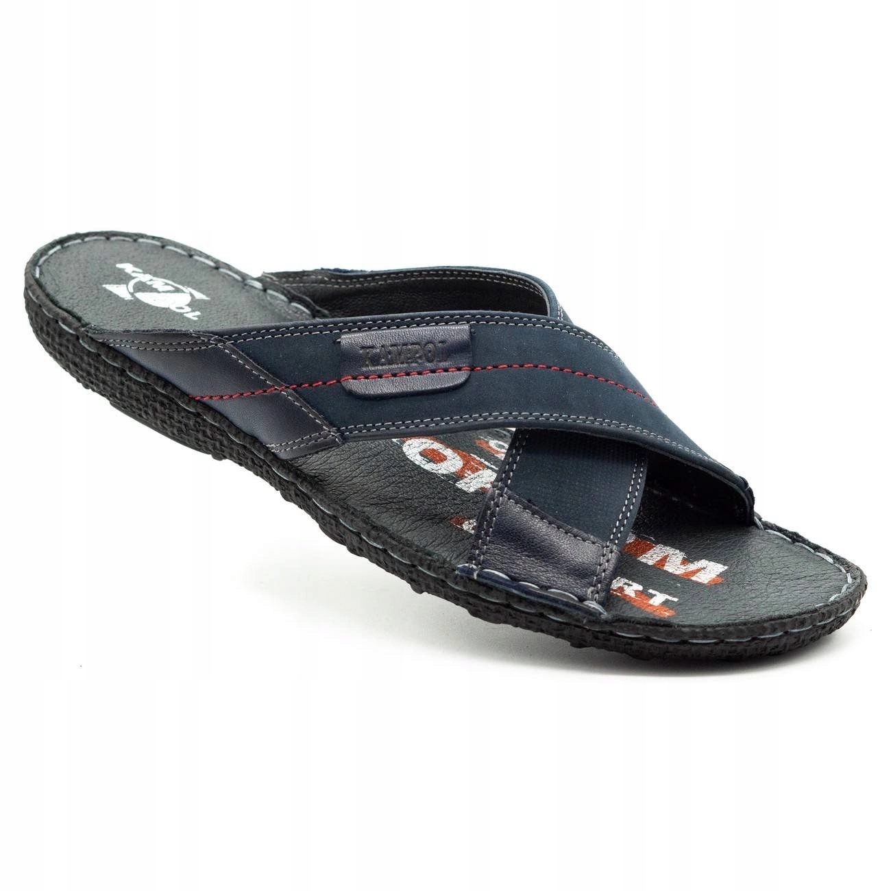 Pánské Pantofle Polské Kampol 200/N Tmavě Modré 40