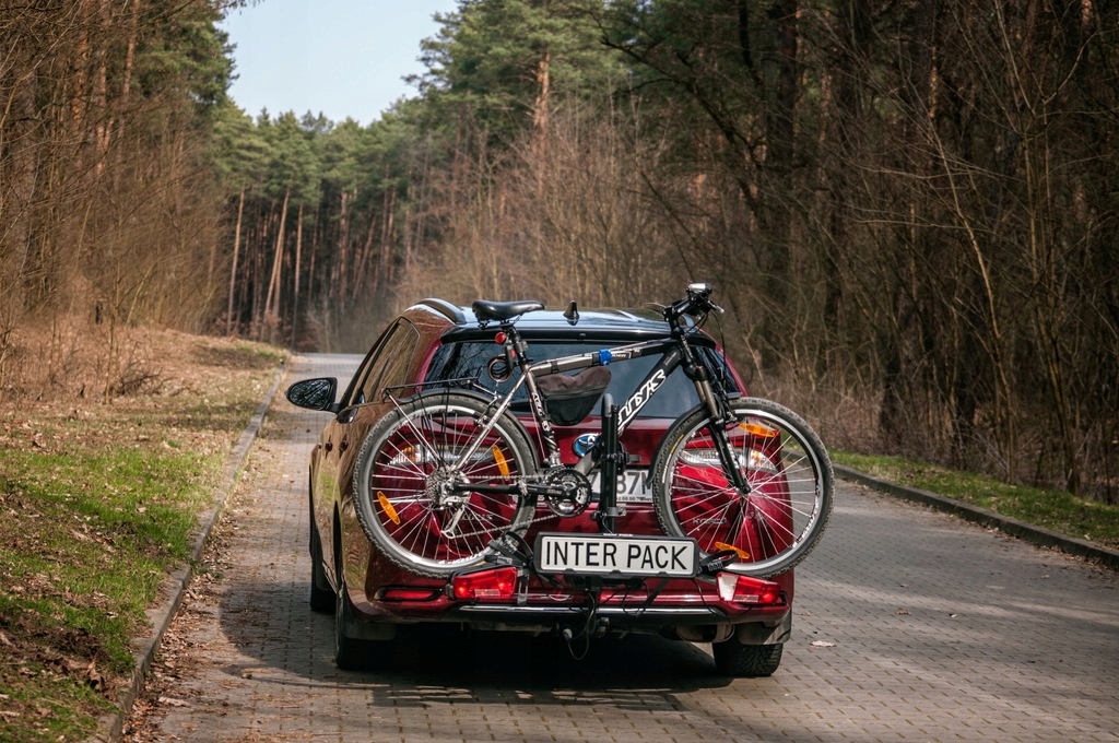 BAGAZNIK NA HAK NA 3 ROWERY INTER PACK SPIDER 3 Handle carrying capacity 60 kg