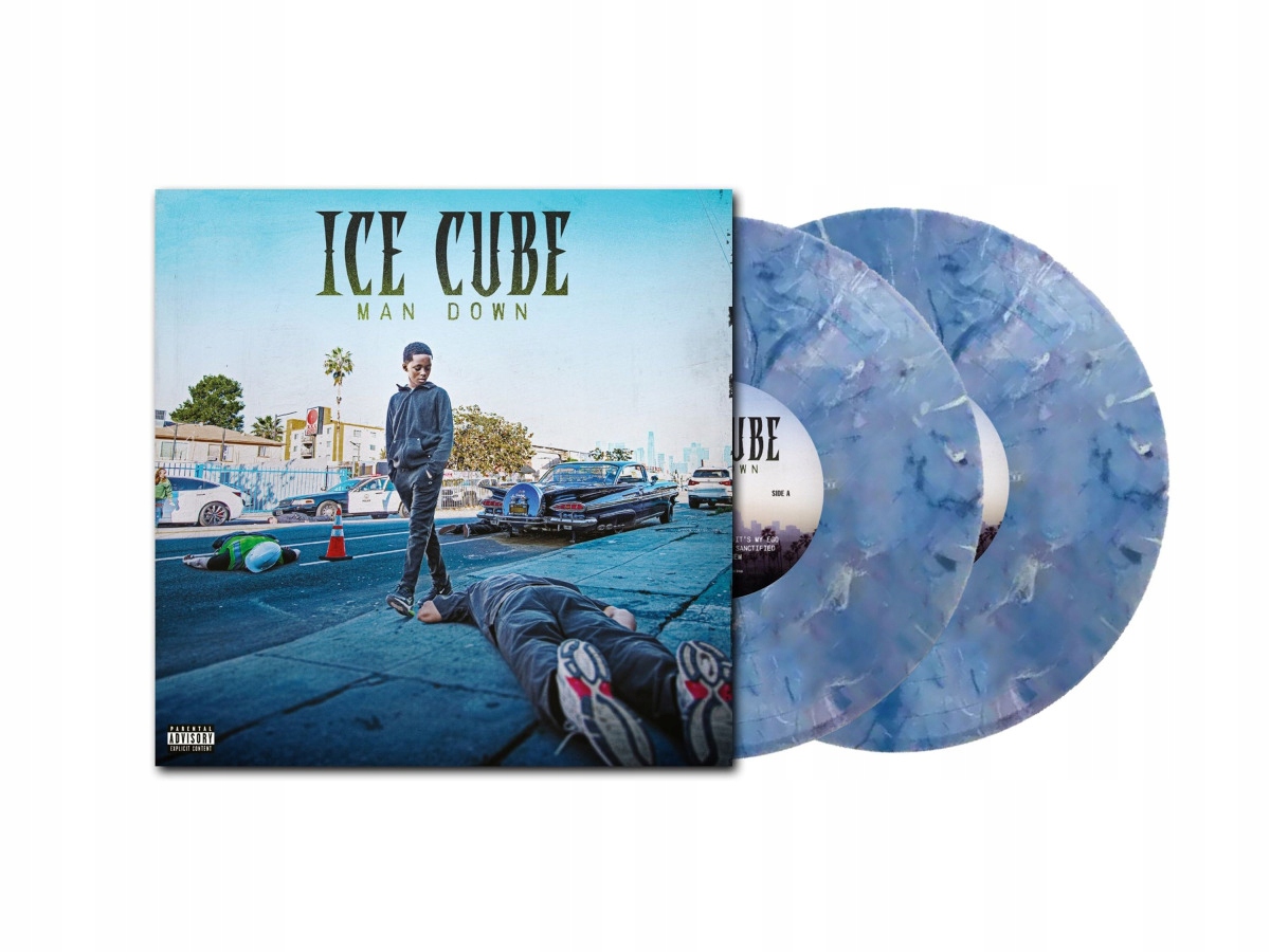 ICE CUBE - MAN DOWN (BLUE MARBLED VINYL) (2LP) 17777365729