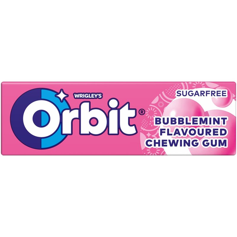 Levně Wrigley's Orbit žvýkačka s příchutí Žvýkačky bez cukru 14 g 30 ks