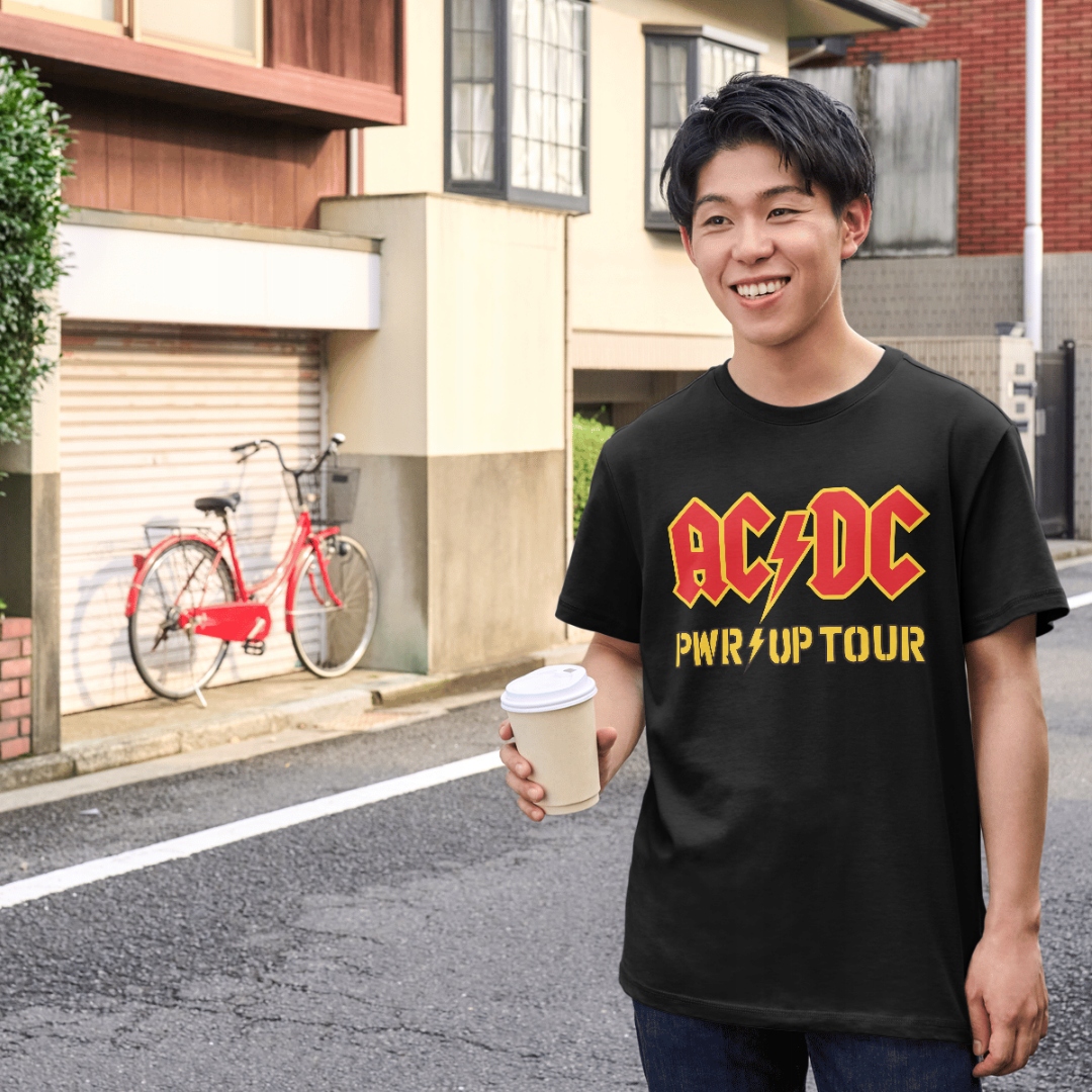 PÓLÓ AC/DC POWER UP TOUR 2025 EUROPE GYEREK ROCK ZENEI PÓLÓ za 5475 ...