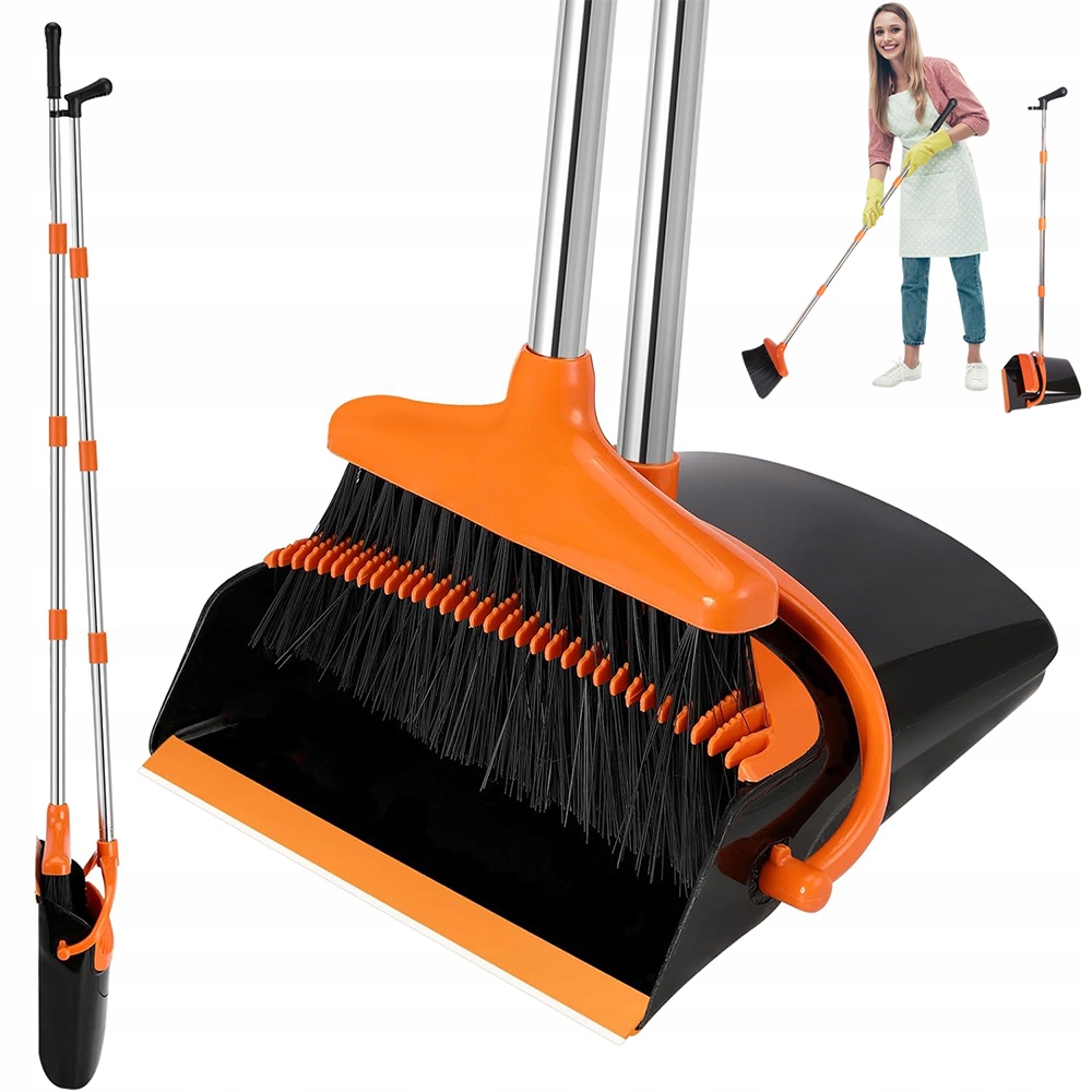 Regulovatelná Délka Sada Na Úklid A Zametání 122 CM, Odolná