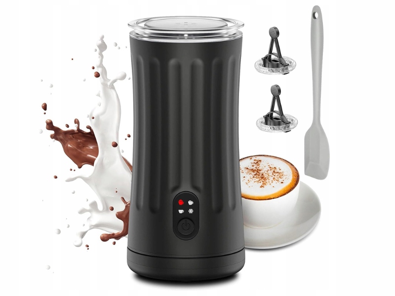 Elektrický napěňovač mléka Latte Cappuccino Matcha pro teplo a chlad