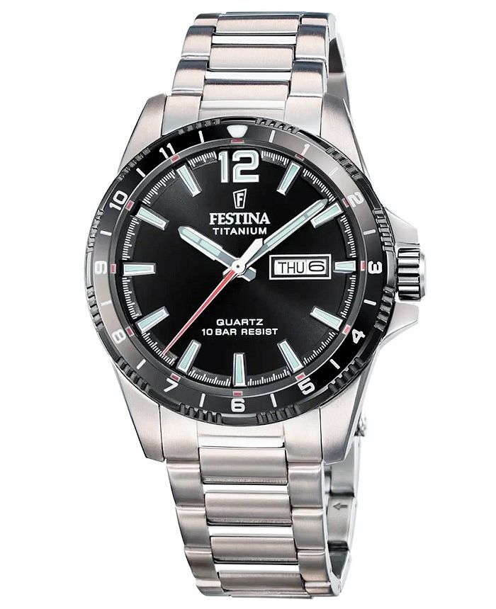 Pánské Hodinky Festina Titanium F20698/4 43,00 mm 10ATM