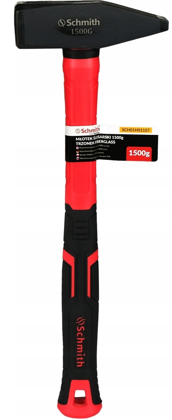 SCHMITH MŁOTKI ŚLUSARSKIE FIBERGLASS 200g 800g 1000g 1500g — zestaw 4 produktów