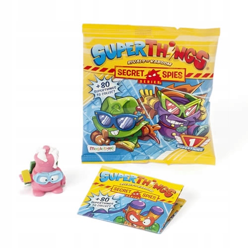 SUPER ZINGS 6 seria SASZETKA Z FIGURKA - 50 SZTUK Marka Super Zings