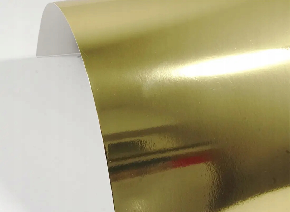 

Papier lustrzany Mirror 225g lustro złoty 10A4
