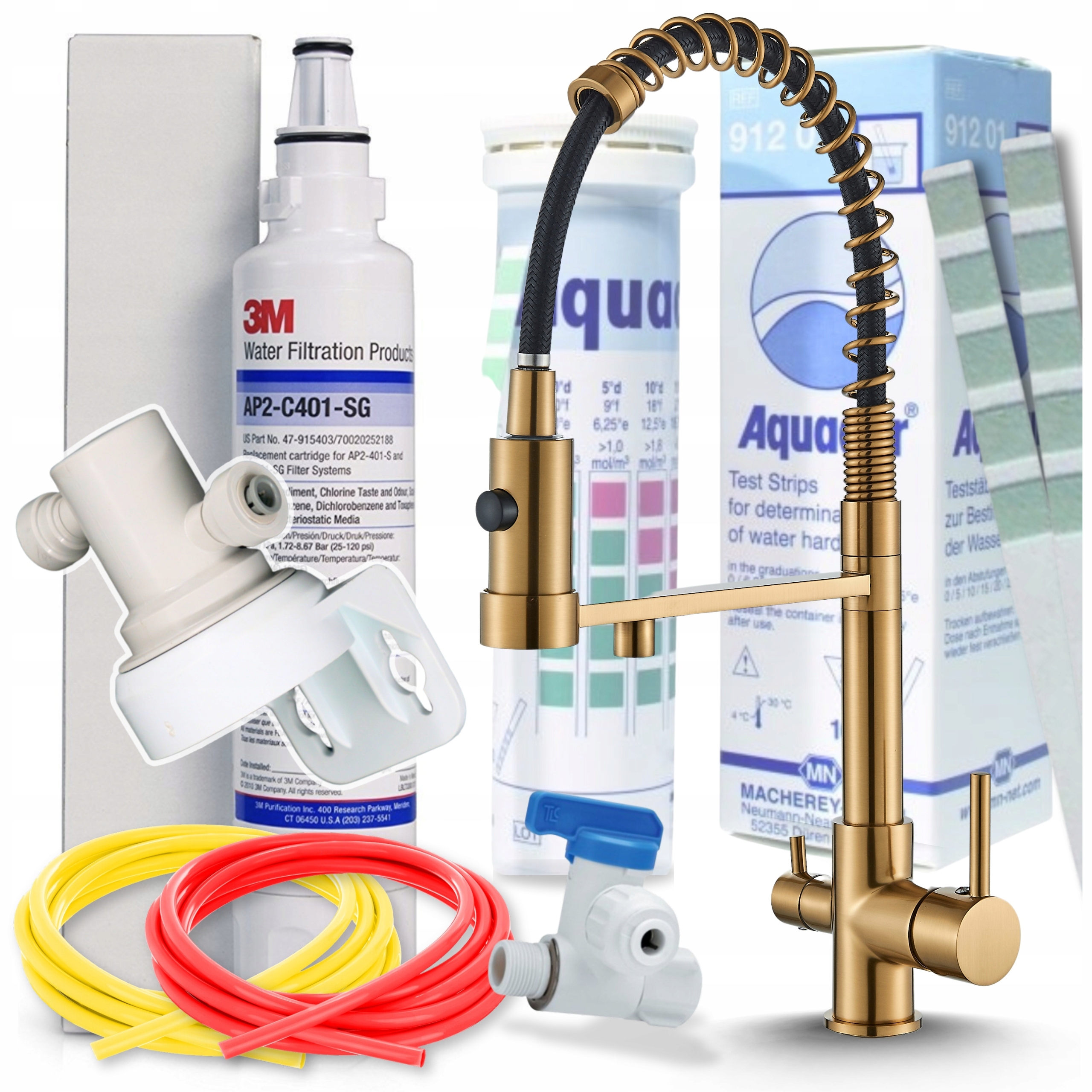 Vodný Filter S Trojcestnou Kuchynskou Batériou, Sada Na Filtrovanie Pod Umývadlo