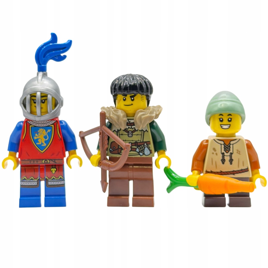 Lego balíček figurek 3 figurek Castle Středověk pro fanoušky a nadšence