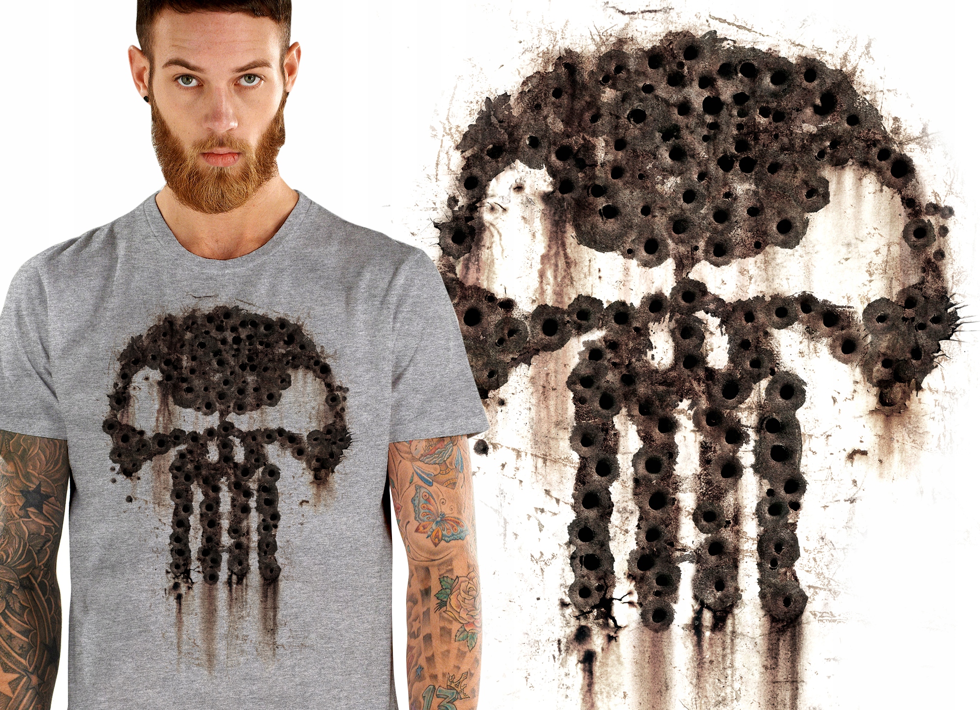 

Punisher Mściciel T Shirt Koszulka Męska XL