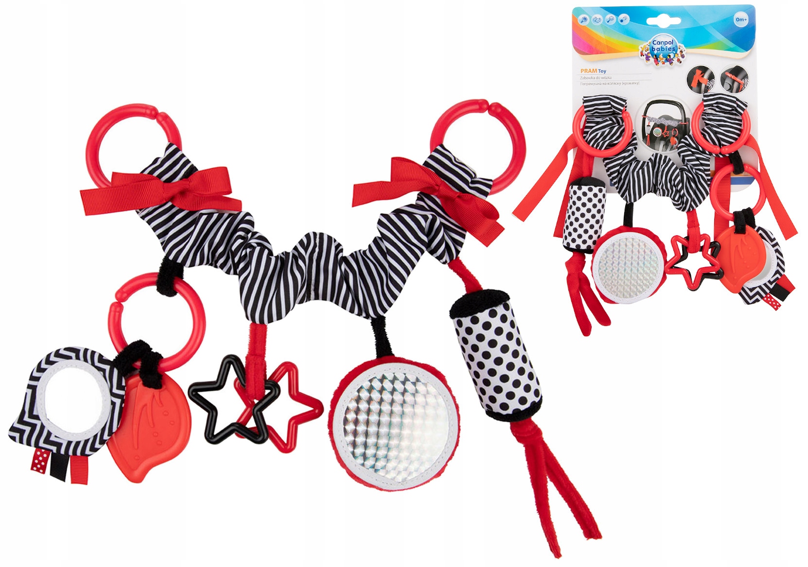 

Canpol Zawieszka Kontrastowa Do Wózka Fotelika 0m+