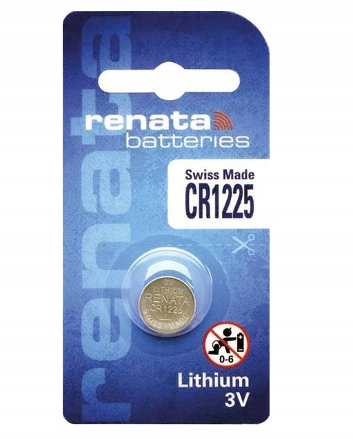 

1x Bateria litowa Renata CR1225 3V 1225 BL/1