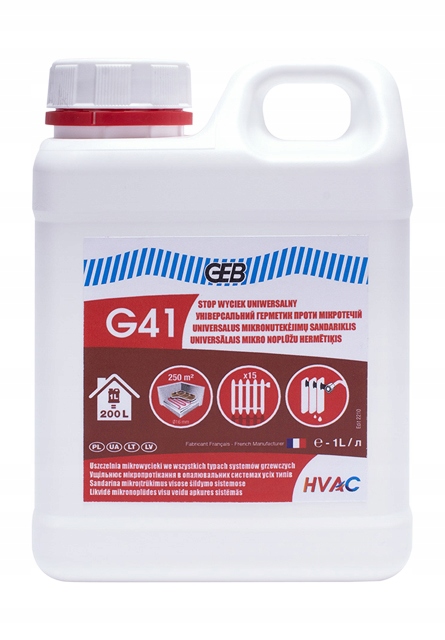 Geb G41 Stop Wyciek Uniwersalny, płyn uszczelniający 1L 105580