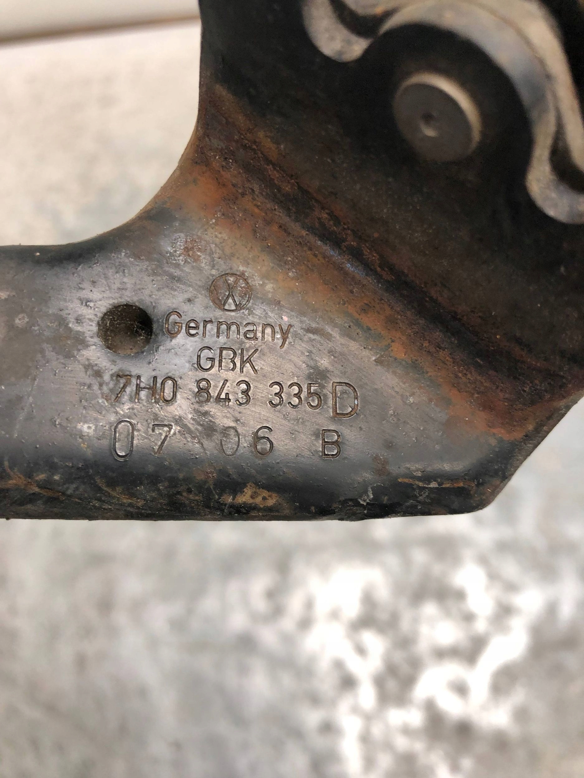 rolle Tür gleitende links VW T5 7H0843335D