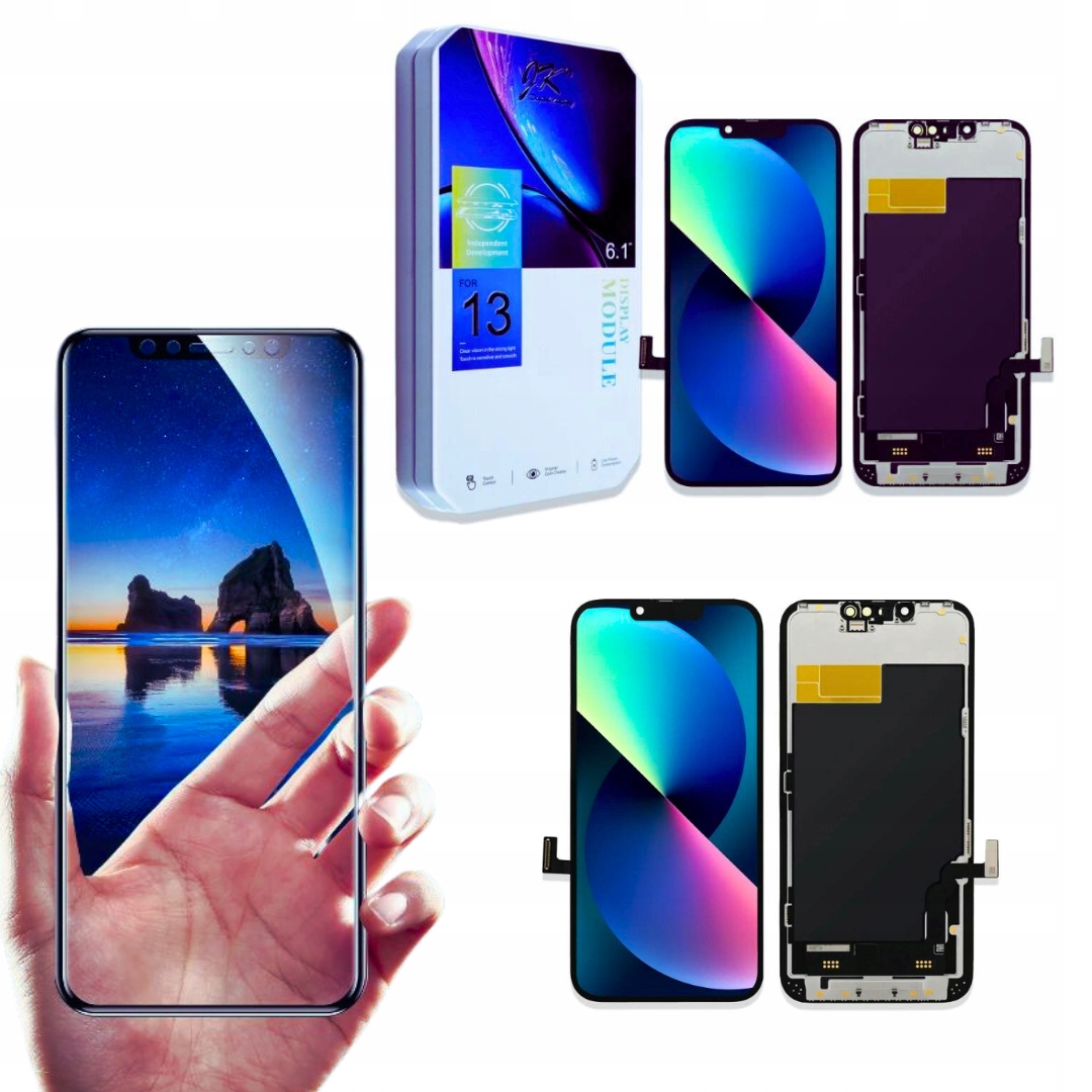 Displej Jk Modul LCD pro iPhone 13 Dotykový displej Zcela Nový