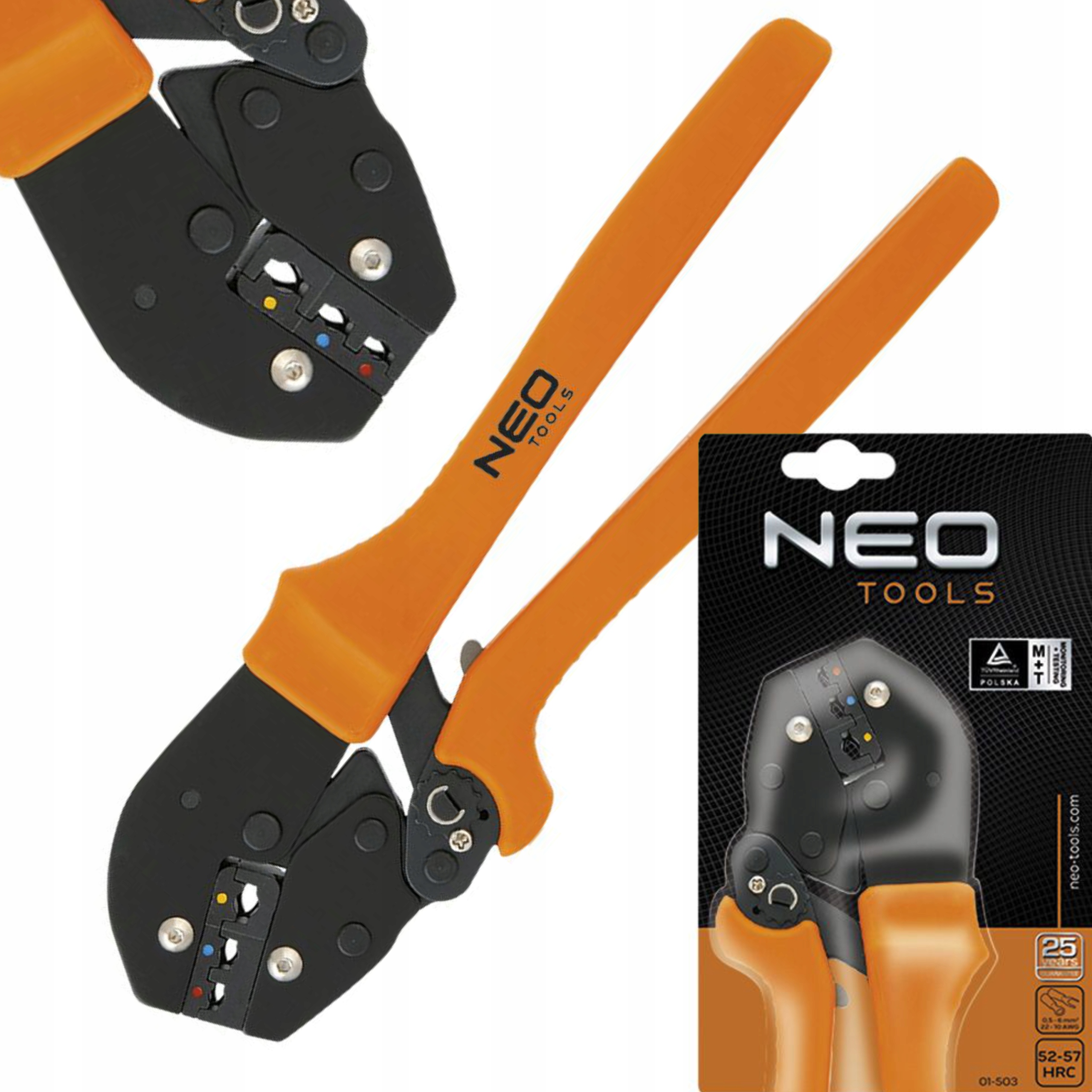 Kleště Na Koncovky Konektorů 250 mm Neo 01-503