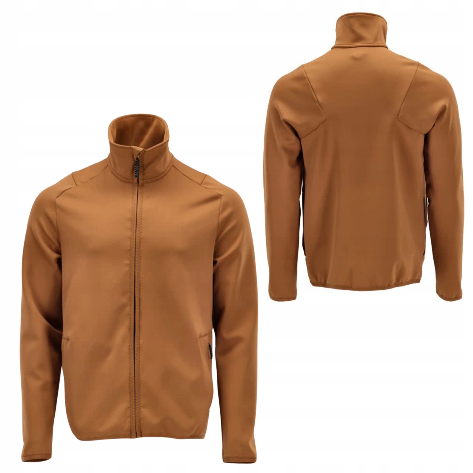 Bluza robocza na zamek elastyczna bez kaptura Mascot 22585 brązowa L