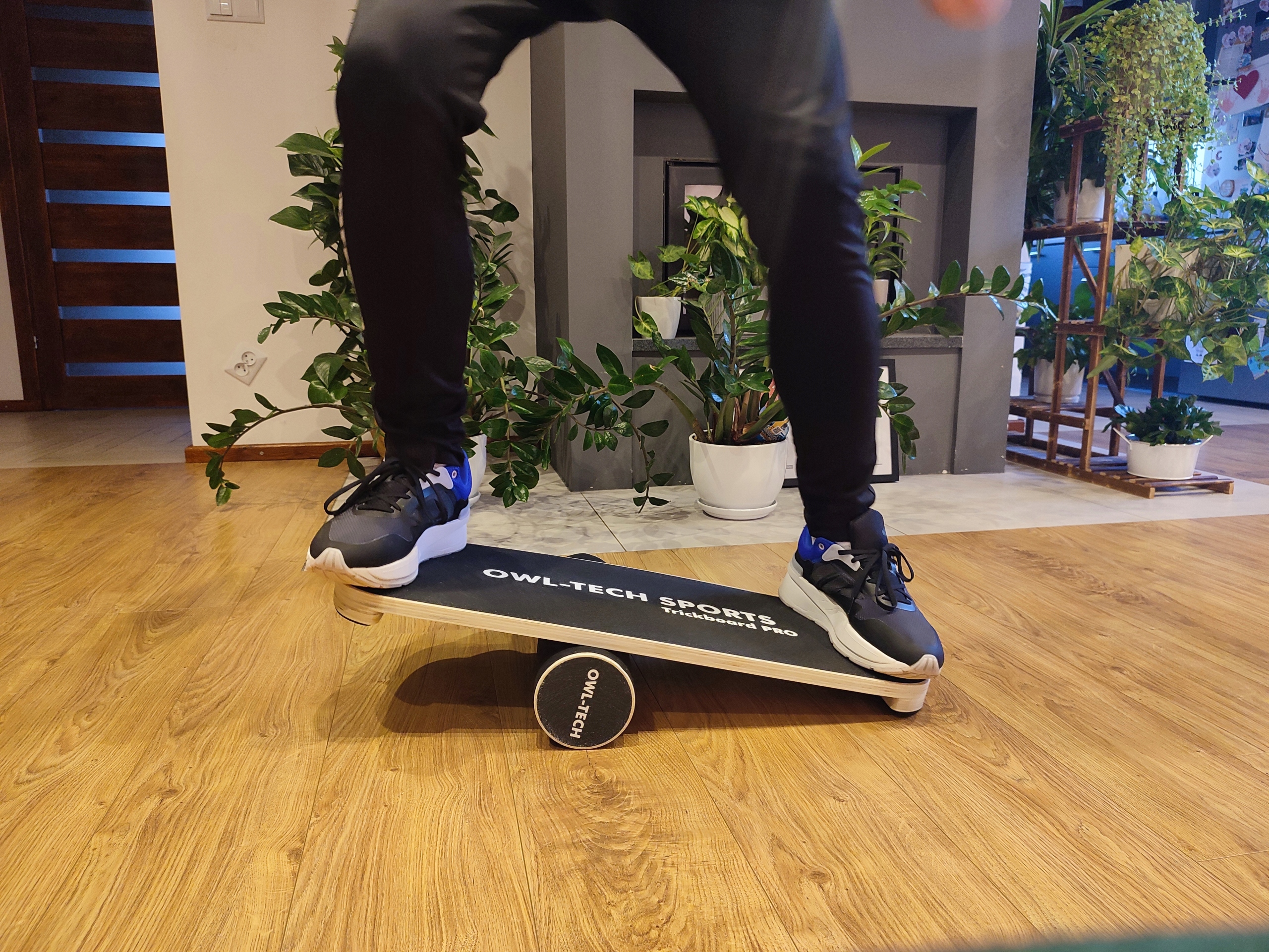 DESKA DO BALANSOWANIA ĆWICZENIA RÓWNOWAGI TRICKBOARD BALANCE BOARD + WAŁEK Marka Inna marka