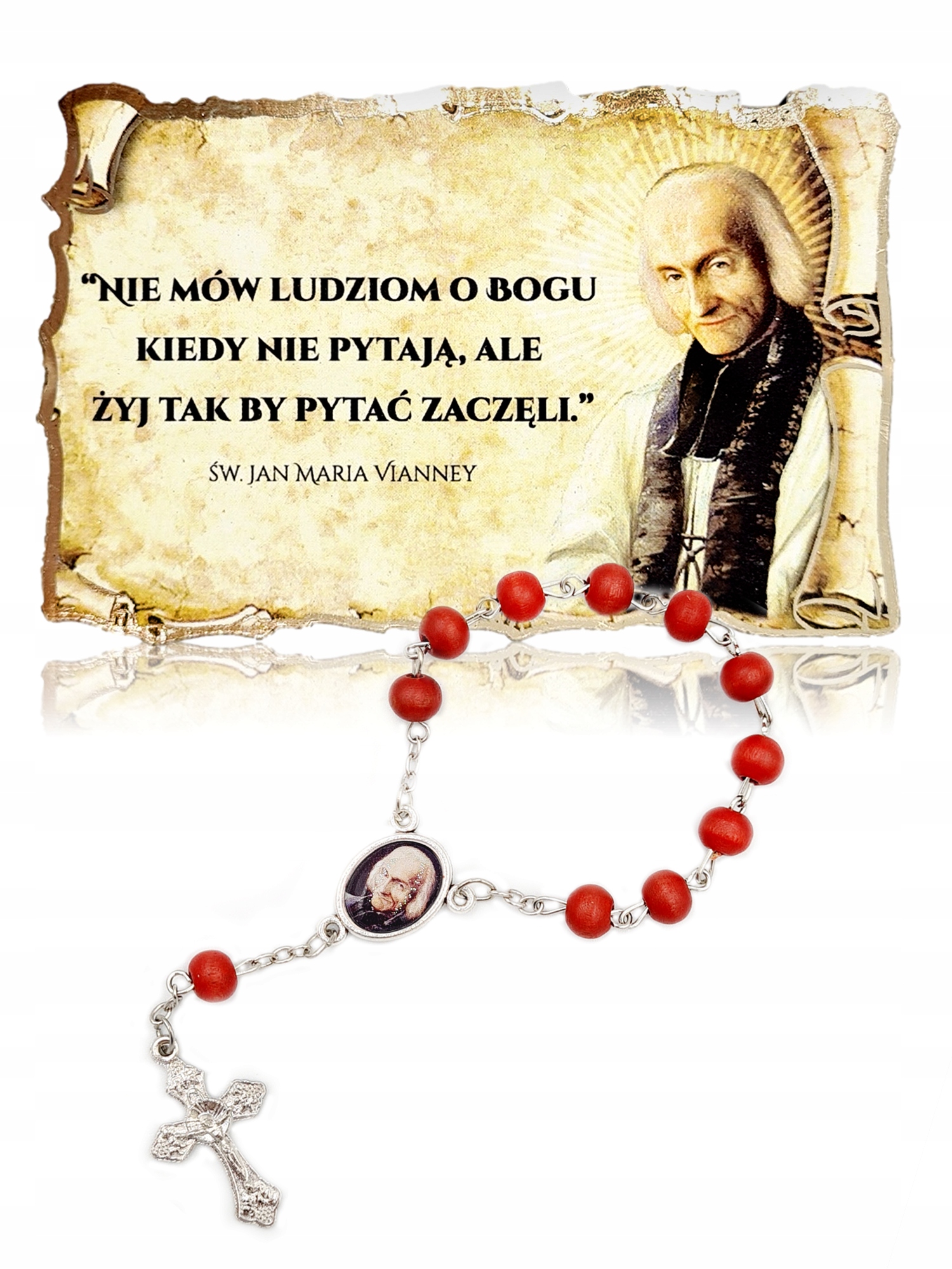 

Różaniec dziesiątka, Magnes Św. Jan Maria Vianney