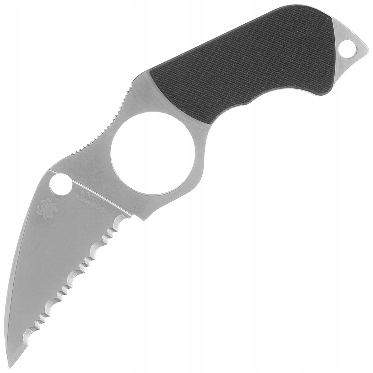Nůž Edc Spyderco Swick 5 Large Black G10, Satin LC200N od Sal Glesser