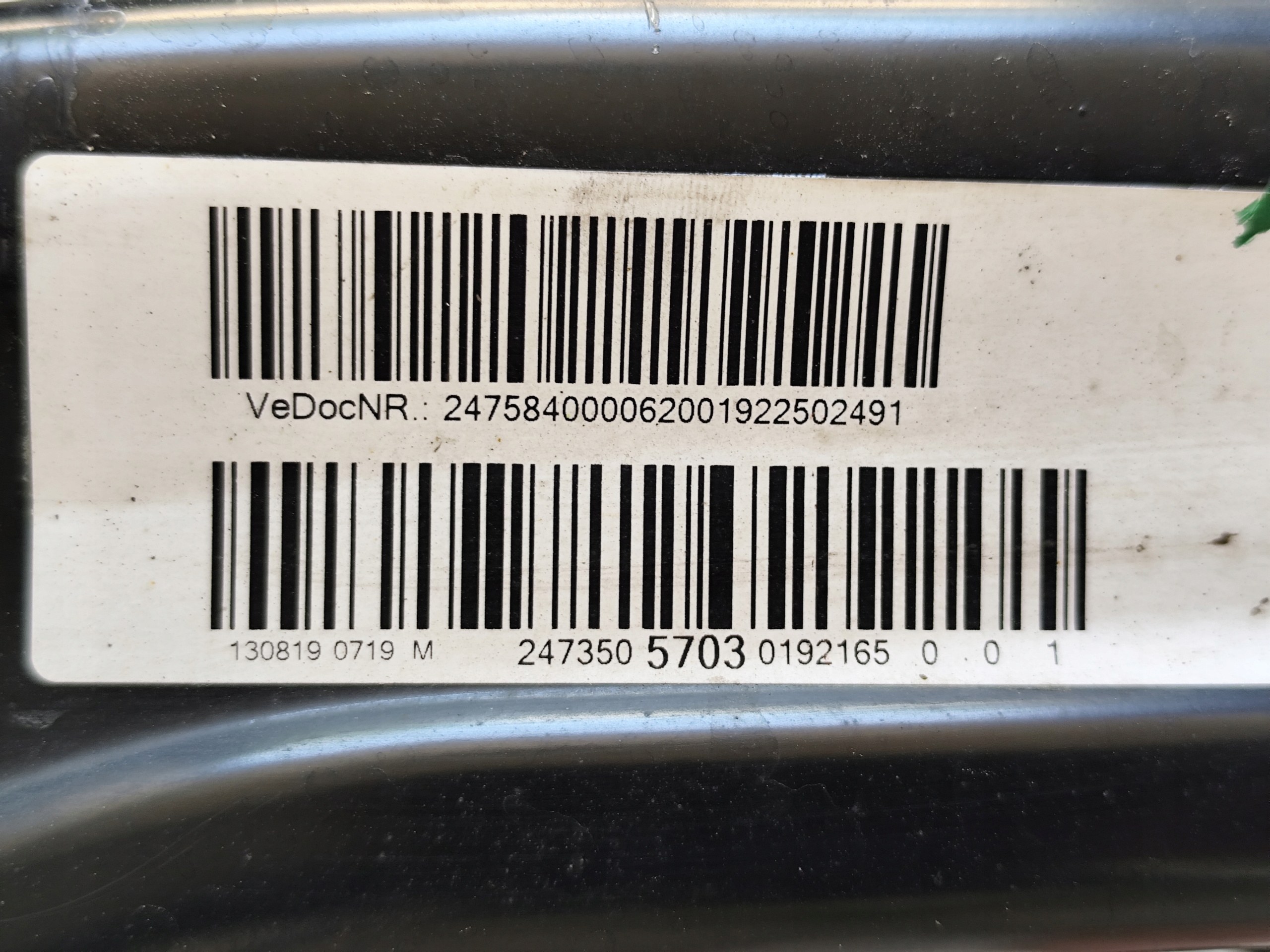 MERCEDES B KLASA W247 W177 2019 subframe axle beam rear. springing