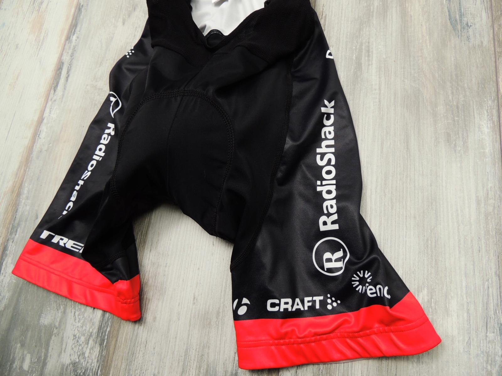 CRAFT bib shorts RADIOSHACK Nissan Trek spodenki Marka Craft